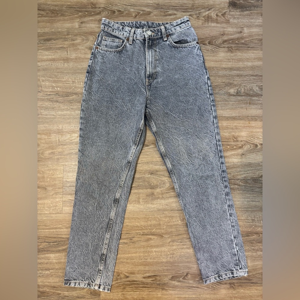 Zara High Rise Women Jeans - Gray